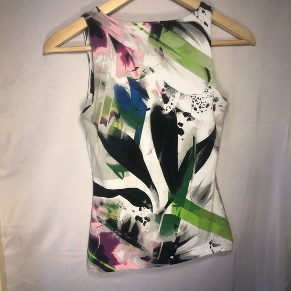 Abstract Michelle Bohot Bisou Bisou Tank Top - Picture 2 of 7
